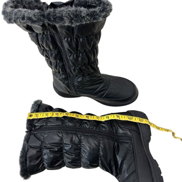 10-239 Black Weatherproof Women's Boots Size 7 - Picture 3 of 11